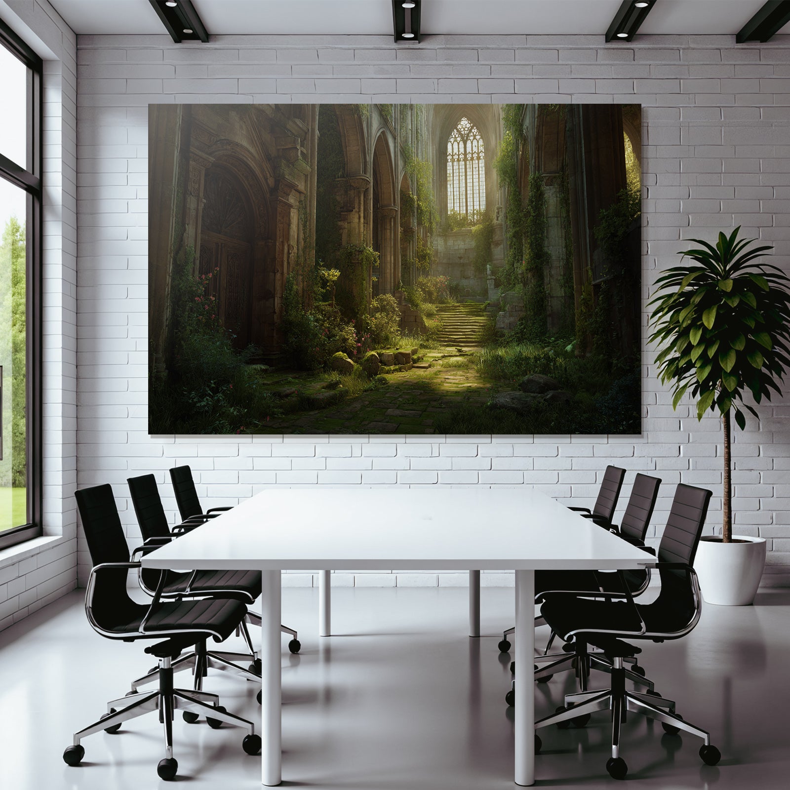 Serene Gothic Cathedral With Nature Reclaiming Structure | Lost Places | Architektur