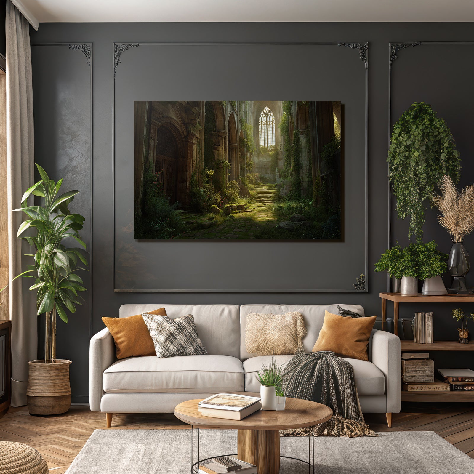 Serene Gothic Cathedral With Nature Reclaiming Structure | Lost Places | Architektur