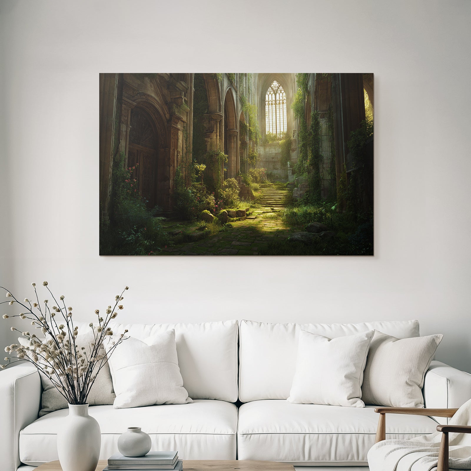 Serene Gothic Cathedral With Nature Reclaiming Structure | Lost Places | Architektur