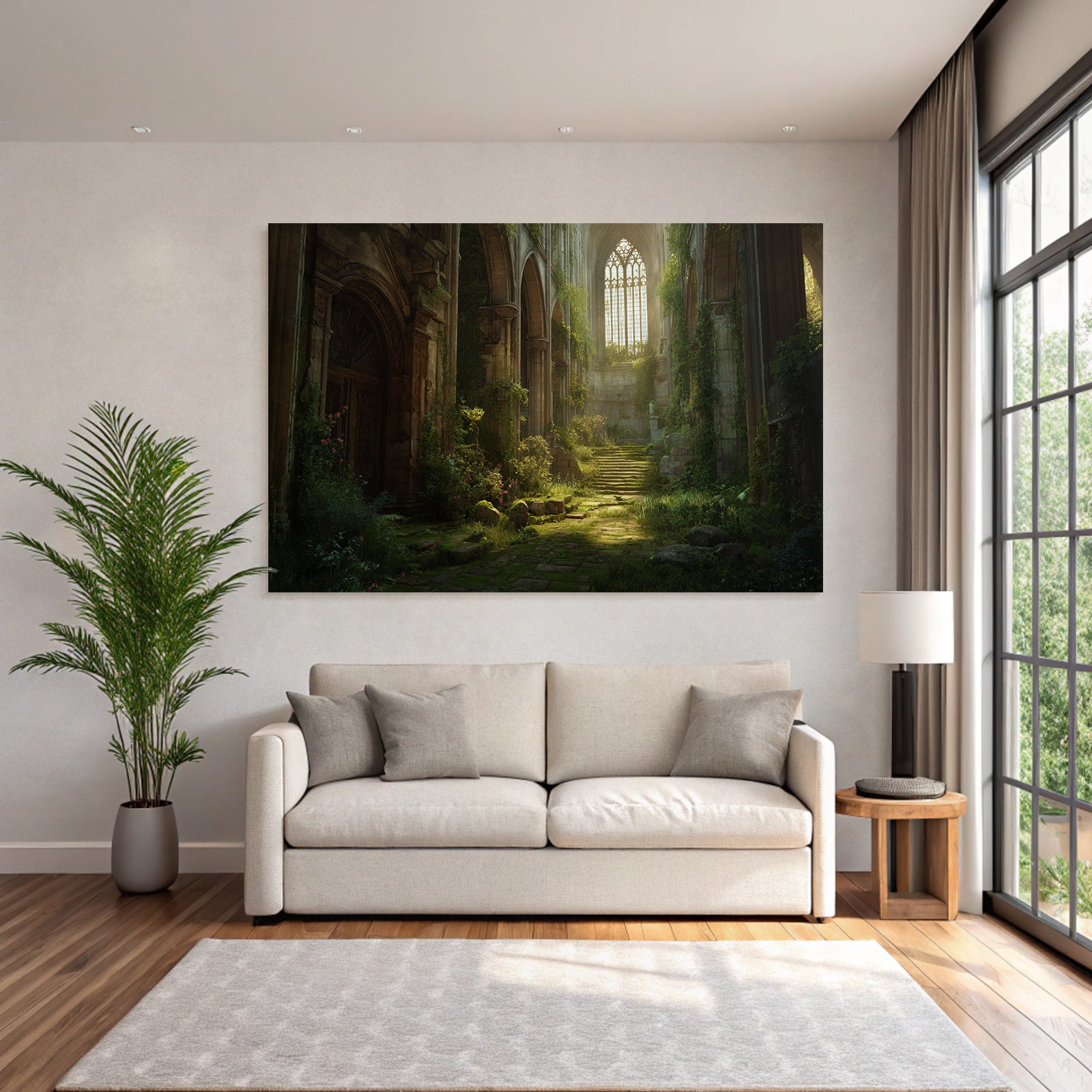 Serene Gothic Cathedral With Nature Reclaiming Structure | Lost Places | Architektur