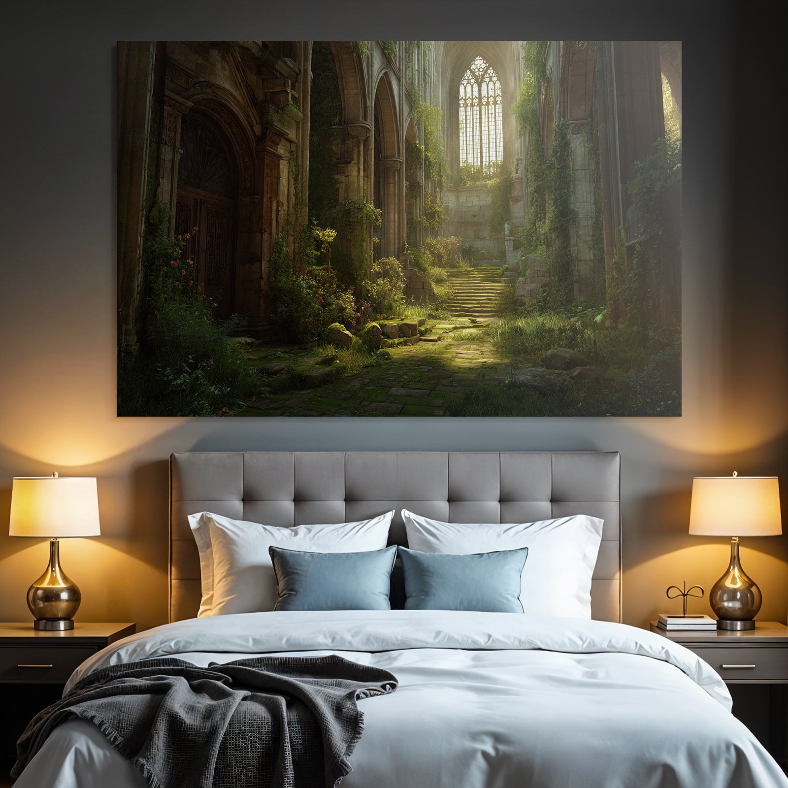 Serene Gothic Cathedral With Nature Reclaiming Structure | Lost Places | Architektur