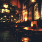 Gemütliches Interior Bar Restaurant Mit Stimmungsvollem Licht | Bars Cafes Theater Bibliotheken | Architektur