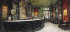 Elegantes Bar Und Lounge Mit Roten Accents | Bars Cafes Theater Bibliotheken | Architektur
