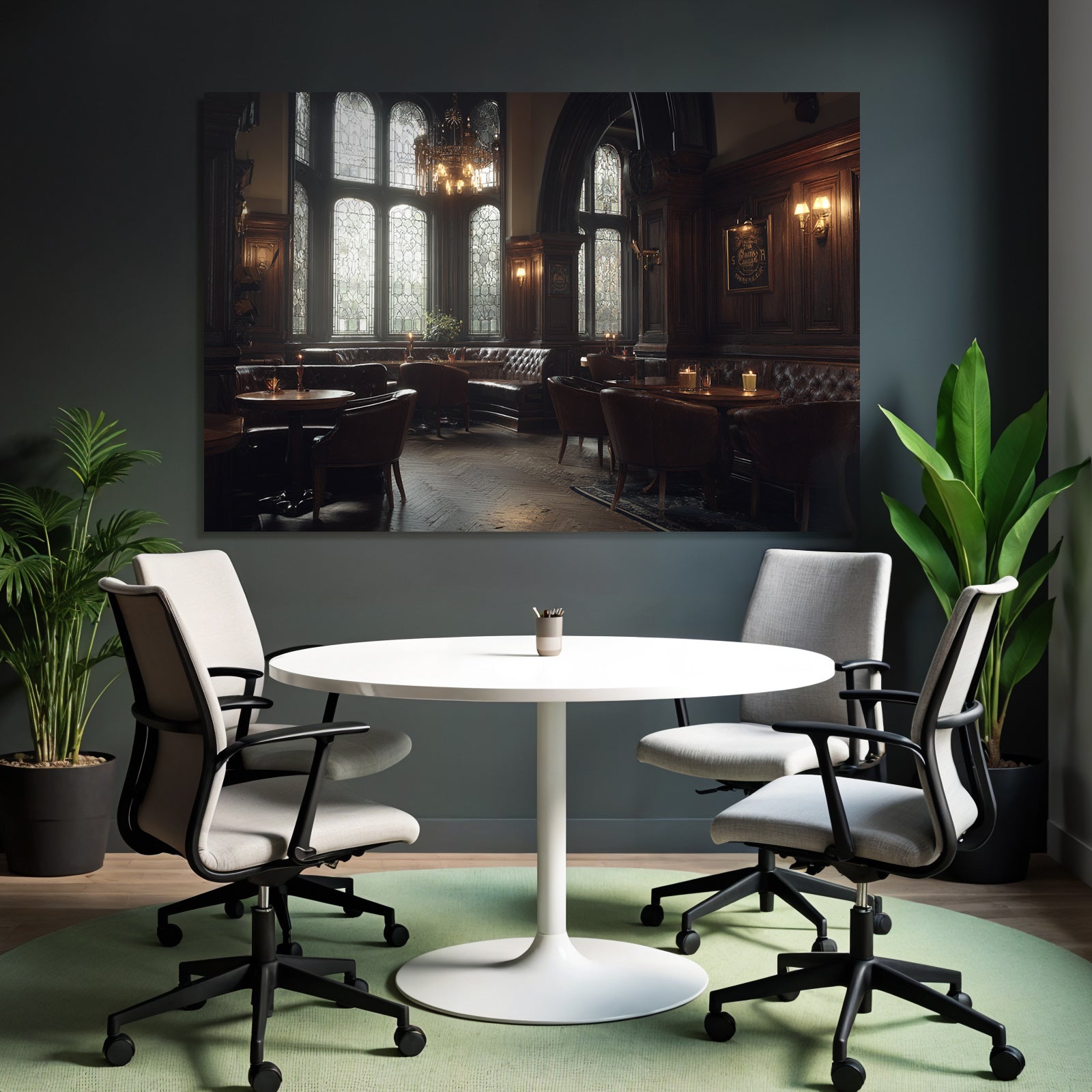 Gemütliche Elegante Inneneinrichtung Barschank Pub