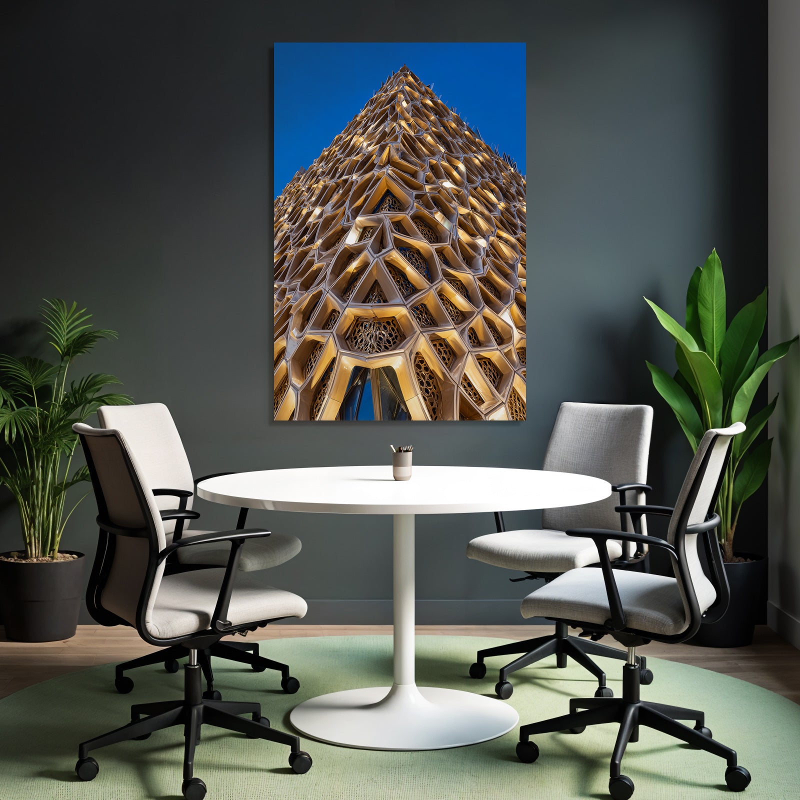Moderne Honeycomb Fassade Modernes