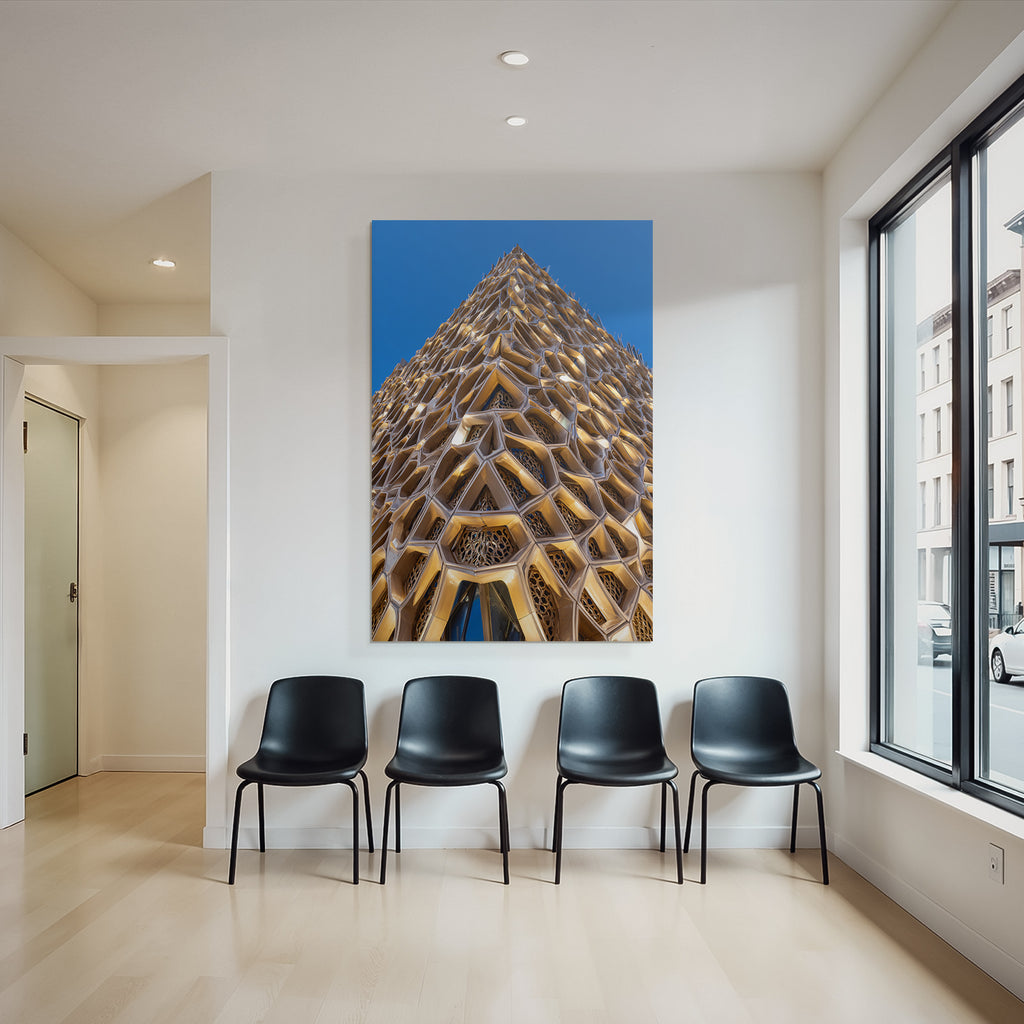 Moderne Honeycomb Fassade Modernes