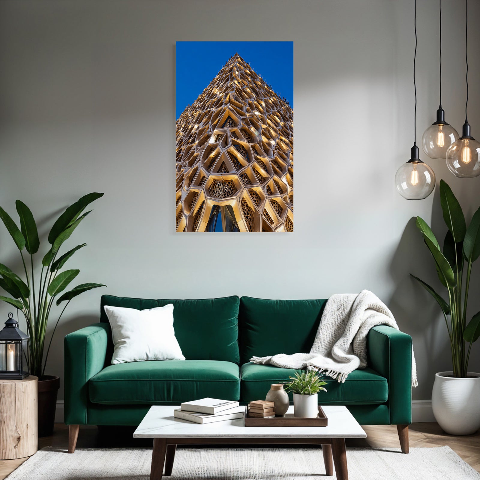 Moderne Honeycomb Fassade Modernes