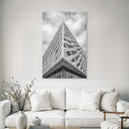 Moderne Moderne Geometrisches Design Monochrom
