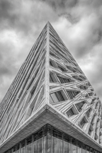 Moderne Moderne Geometrisches Design Monochrom | Moderne Architektur | Architektur