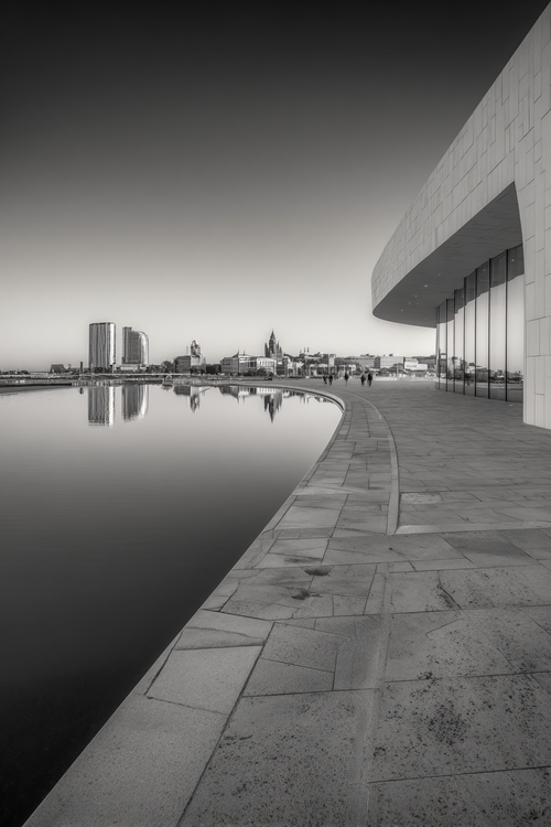 Moderne Moderne Parklandschaft Reflexionen Stadtansicht | Moderne Architektur | Architektur