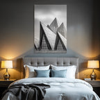 Moderne Moderne Pyramiden Dach Design Mit Glass Und Metal