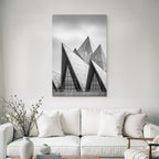 Moderne Moderne Pyramiden Dach Design Mit Glass Und Metal