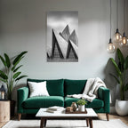 Moderne Moderne Pyramiden Dach Design Mit Glass Und Metal