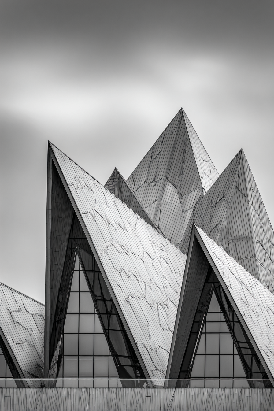 Moderne Moderne Pyramiden Dach Design Mit Glass Und Metal | Moderne Architektur | Architektur