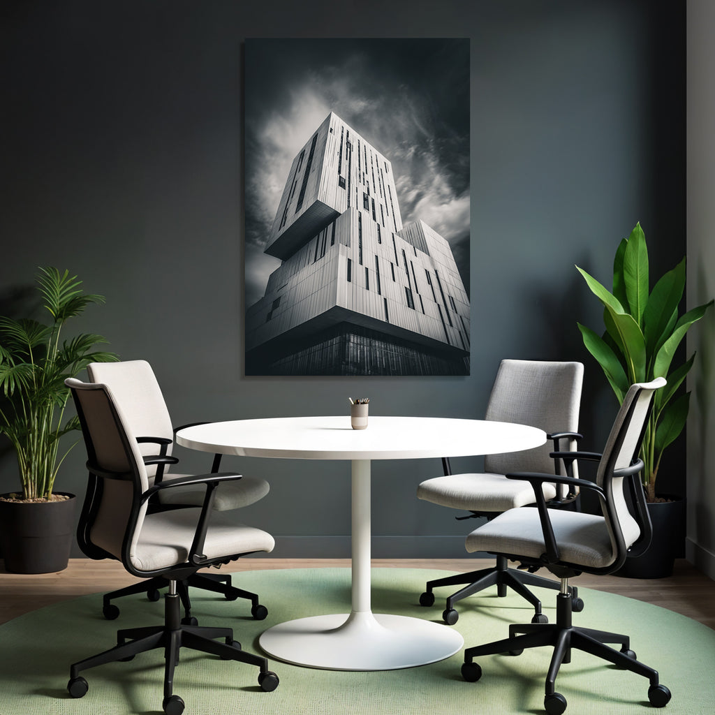 Moderne Moderne Scharfe Linien Geometrische Formen