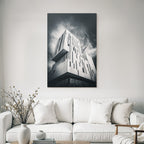 Moderne Moderne Scharfe Linien Geometrische Formen