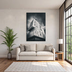Moderne Moderne Scharfe Linien Geometrische Formen