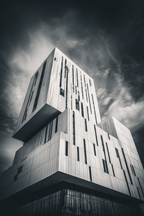 Moderne Moderne Scharfe Linien Geometrische Formen | Moderne Architektur | Architektur