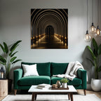 Moderne Illuminierten Bogen Flur Moderne