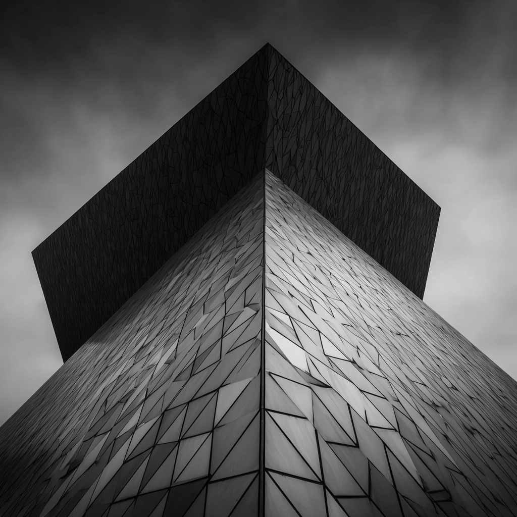 Moderne Moderne Geometrische Patterns Monochromatisch | Moderne Architektur | Architektur