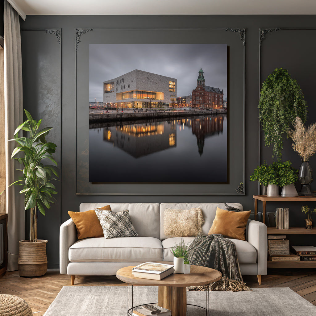 Moderne Moderne Und Traditionelle Im Stadtbild