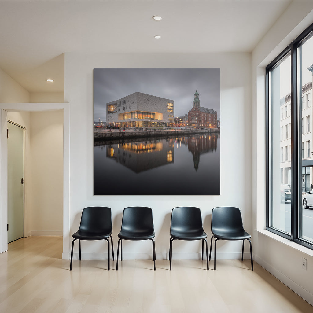 Moderne Moderne Und Traditionelle Im Stadtbild