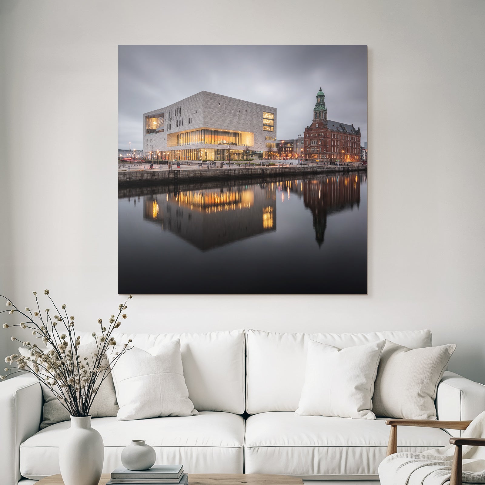 Moderne Moderne Und Traditionelle Im Stadtbild