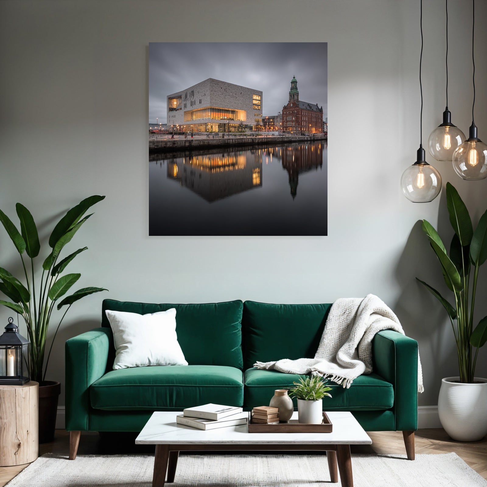 Moderne Moderne Und Traditionelle Im Stadtbild