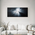 Moderne Dramatisches Foto Eines Modernen Gebaudes Mit Reflektierenden Glaspanelen