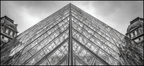 Moderne Glas Pyramide Eingang Louvre Museum Paris 2 | Moderne Architektur | Architektur