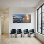 Moderne Moderne Am Wasser Mit Metallischer Fassade