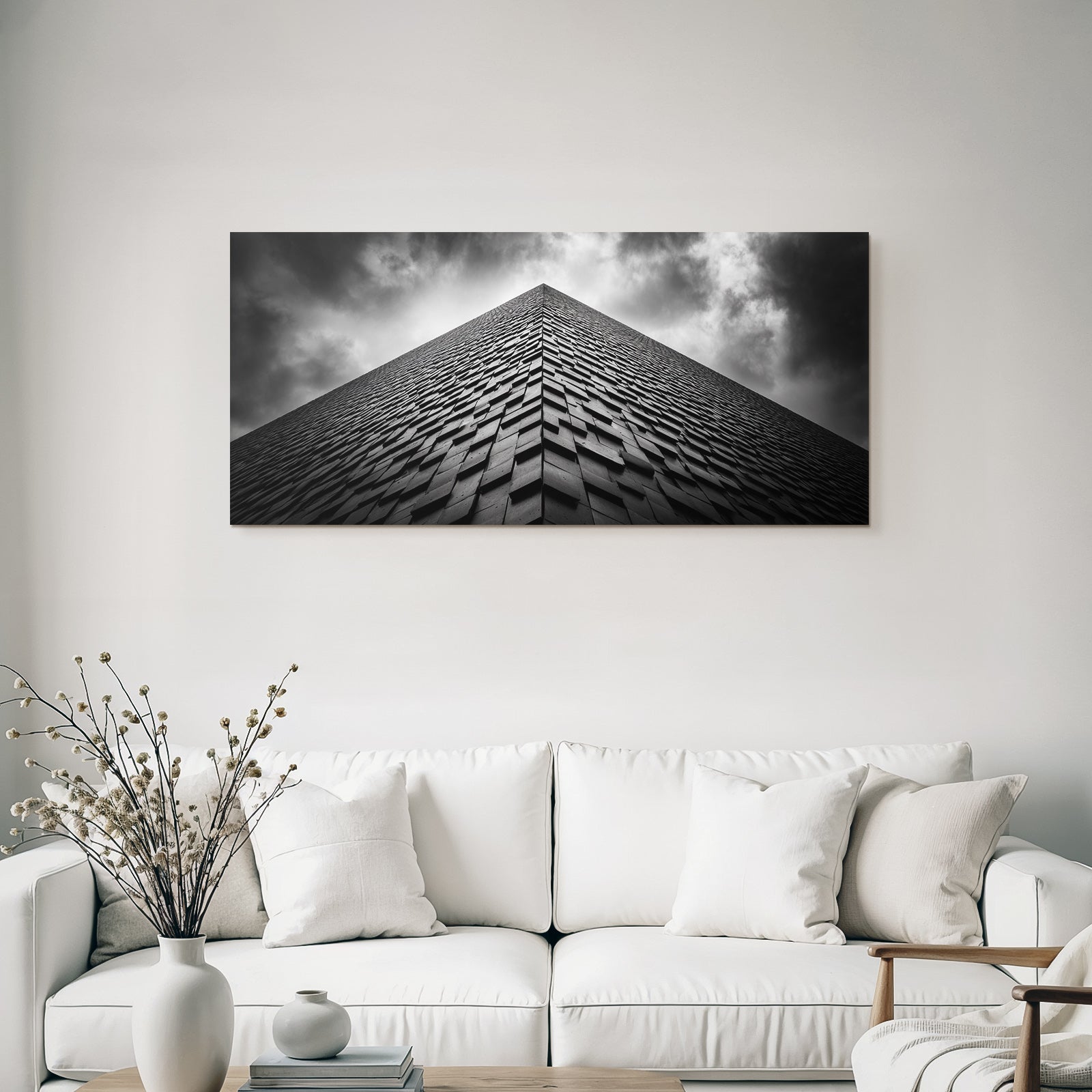 Moderne Moderne Fotografie Mit Dramatischem Himmel