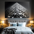 Moderne Moderne Geometrisches Design Mit Muster Von Aussparungen