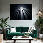 Moderne Moderne Low Angle Ansicht Dramatische Lichtverhältnisse