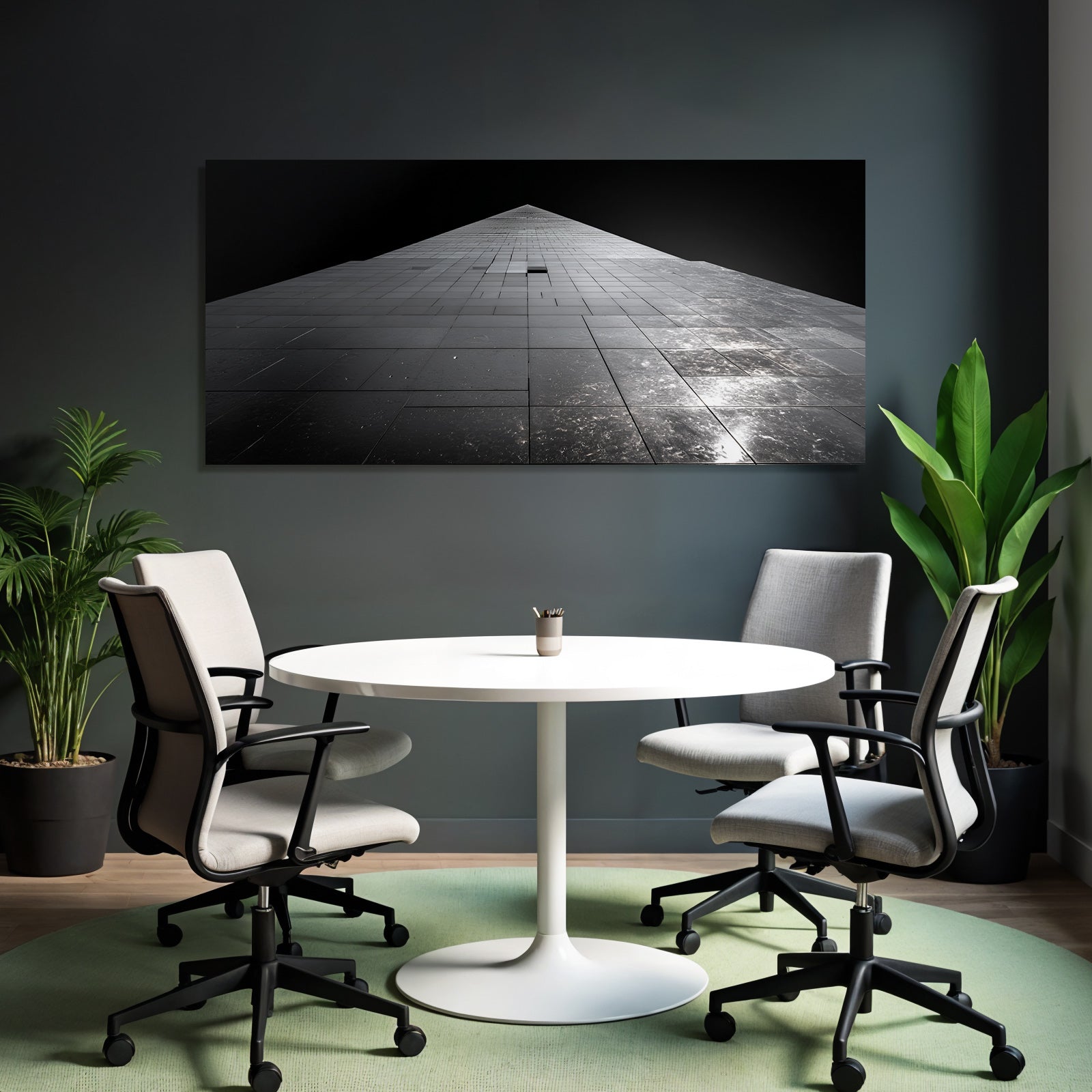 Moderne Moderne Monolithische Struktur