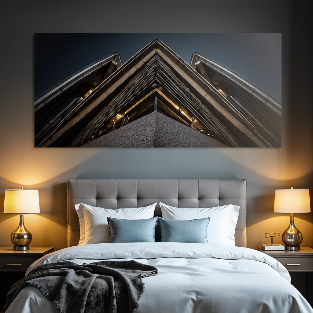 Moderne Moderne Nahaufnahme Geometrische Formen
