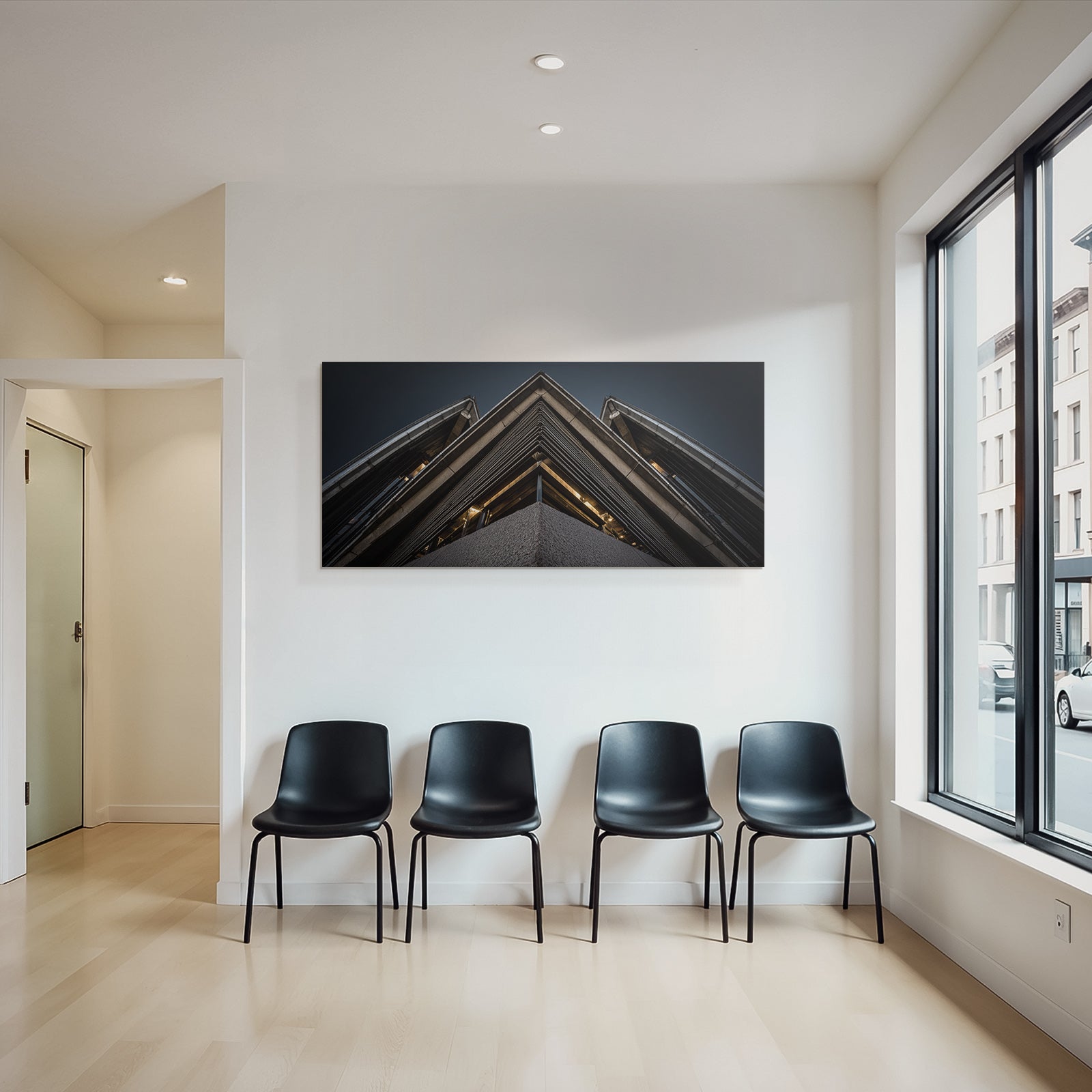 Moderne Moderne Nahaufnahme Geometrische Formen