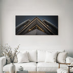 Moderne Moderne Nahaufnahme Geometrische Formen