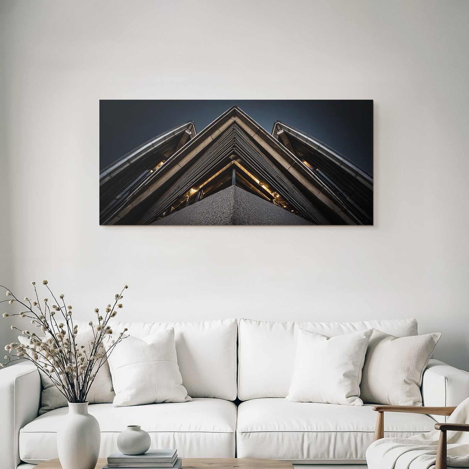 Moderne Moderne Nahaufnahme Geometrische Formen