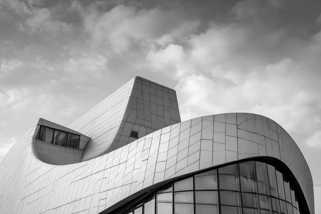 Moderne Moderne Struktur Mit Geometrischen Designs | Moderne Architektur | Architektur