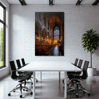 Historische Kirche Gotischer Stil Innenansicht