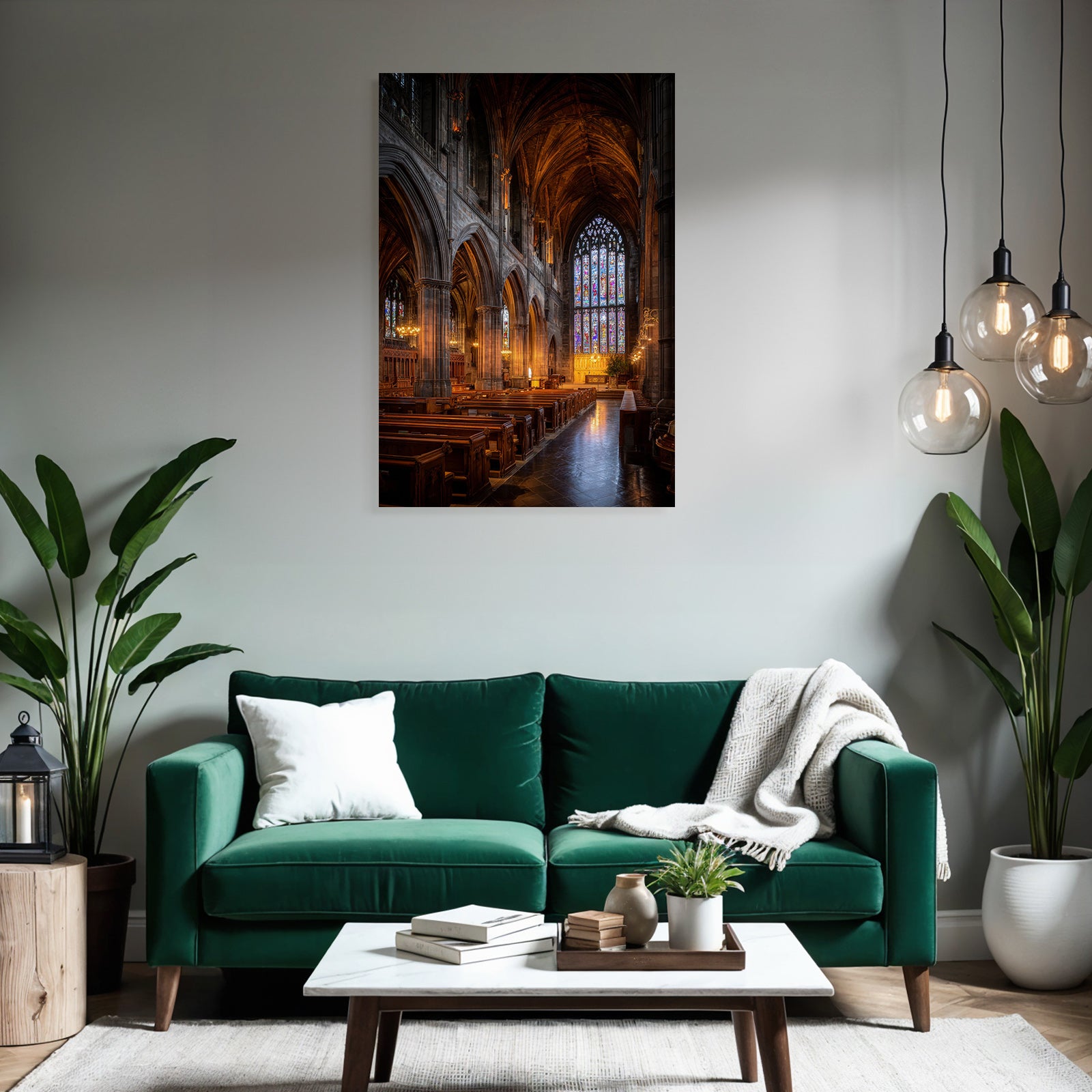 Historische Kirche Gotischer Stil Innenansicht