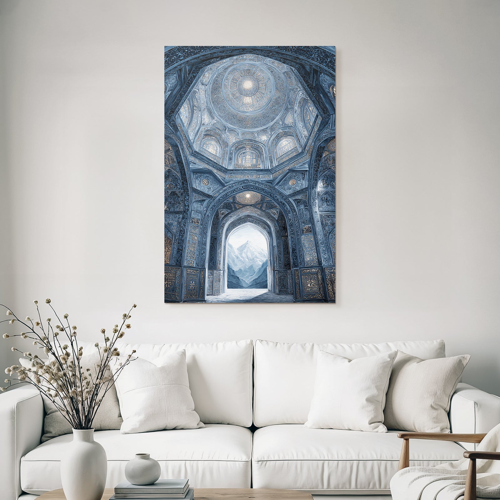 Schönes Architektonisches Design Mit Montanlandschaft
