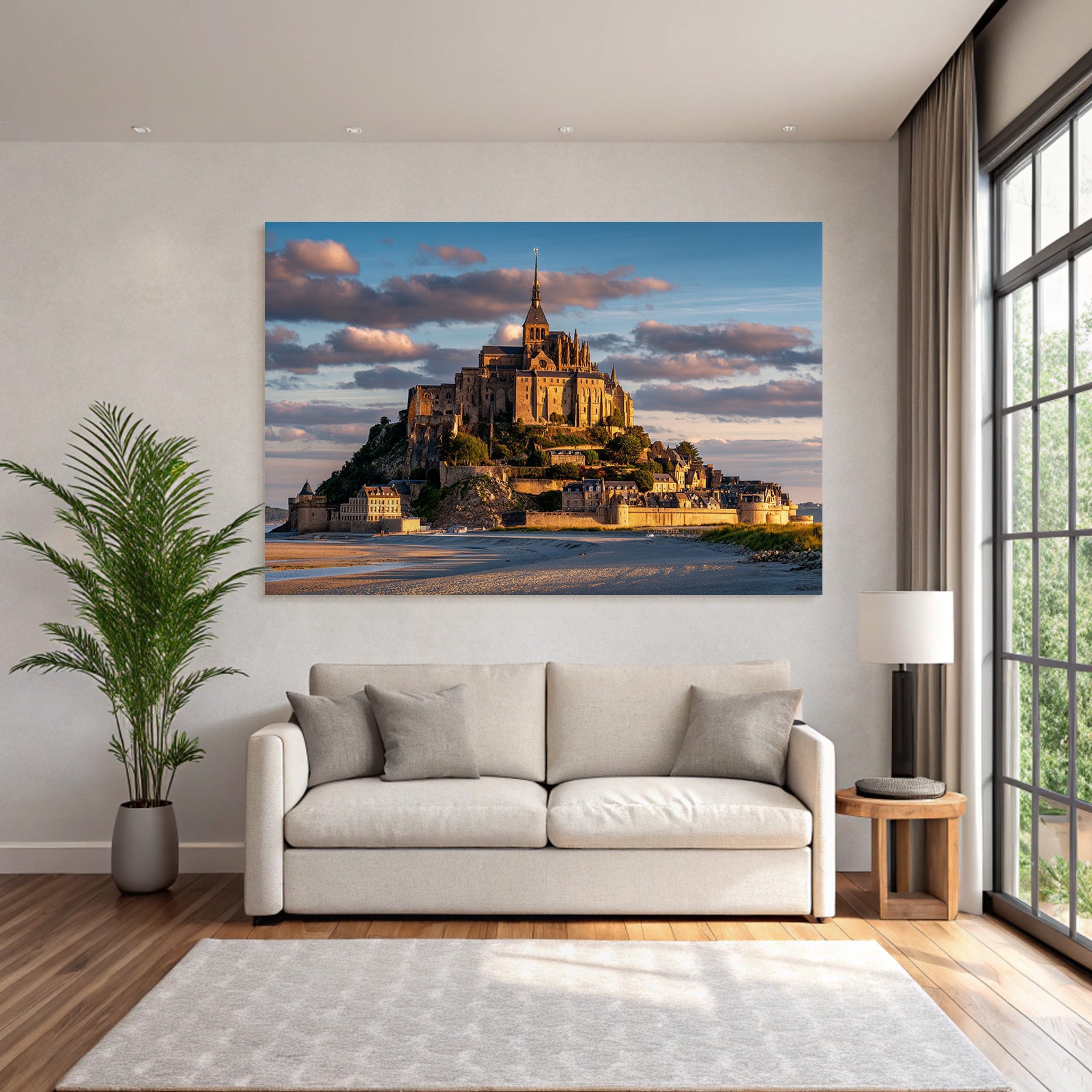 Mont Saint Michel Island Normandy France Medieval