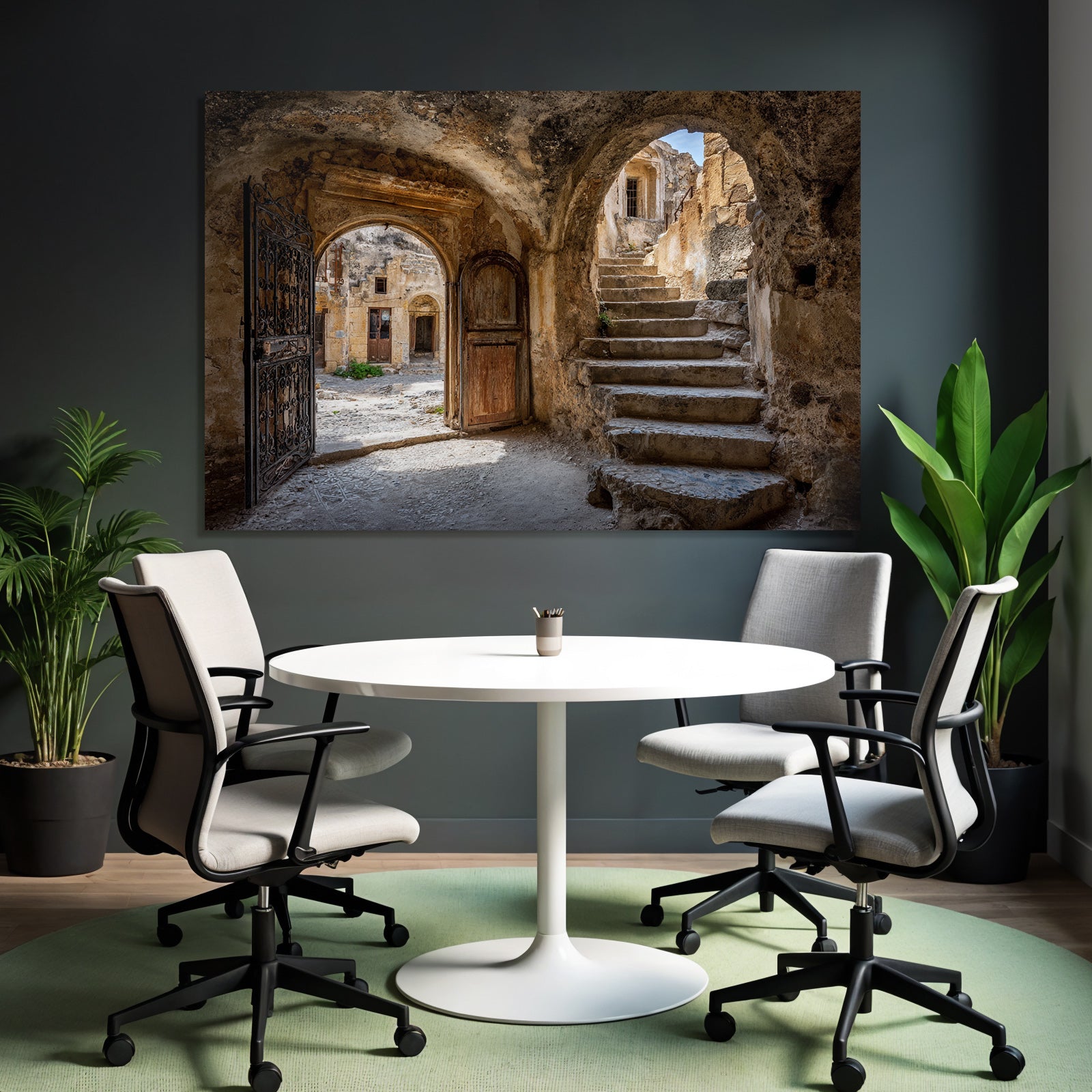 Alte Herberge Steinbogen Stiege Mysterium