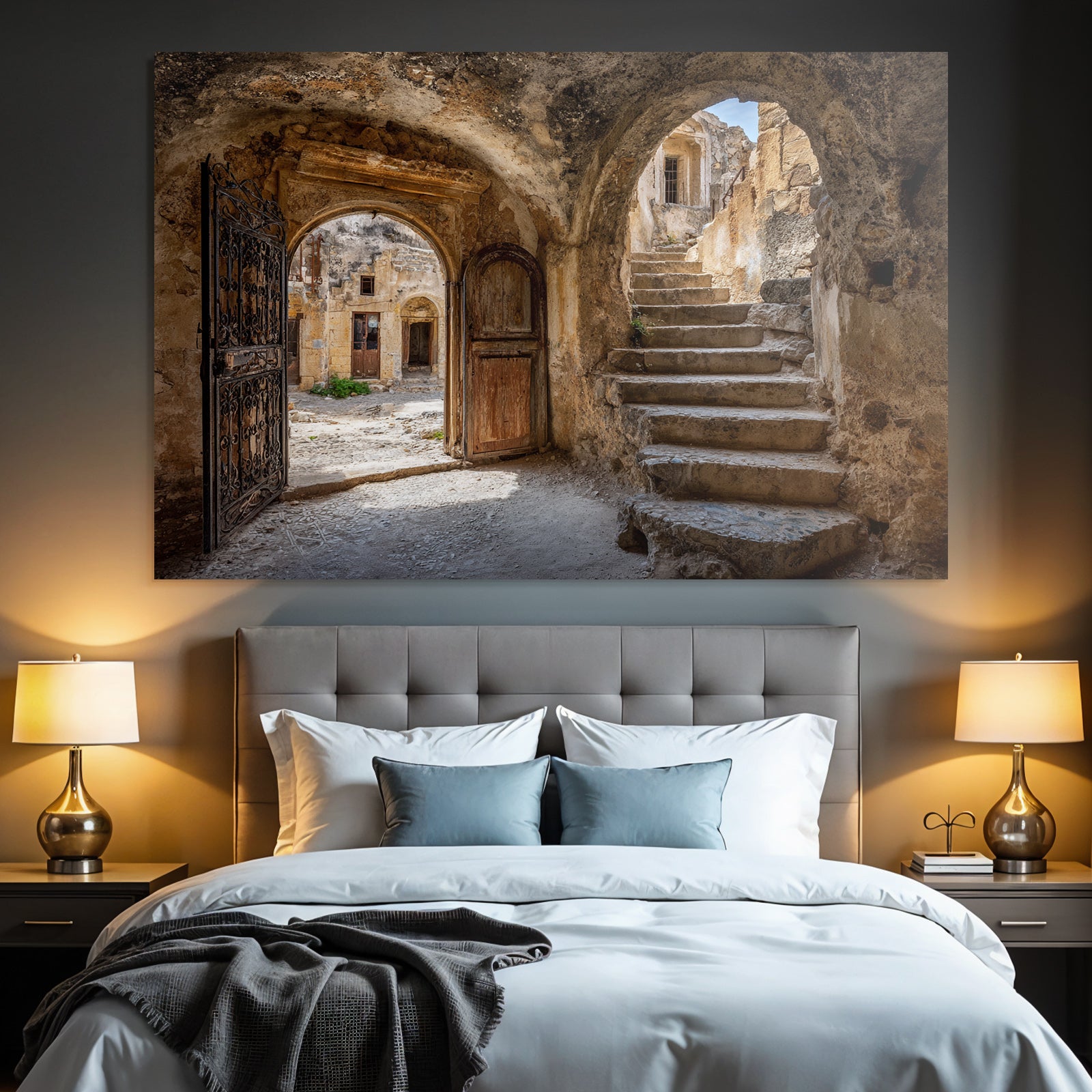 Alte Herberge Steinbogen Stiege Mysterium