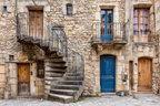 Rustikale Steinmaür Mit Spiraltreppe Und Balcony | Tueren Treppen und Tore | Architektur