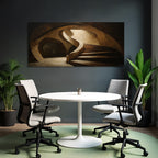 Spiral Stufen In Stone Bauwerk Mit Naturlichem Licht