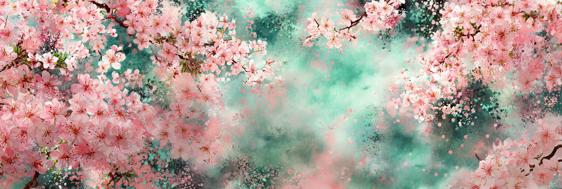 Zarte Kirschblüten Im Frühlingshimmel | Japanische Zierkirsche | Blumen