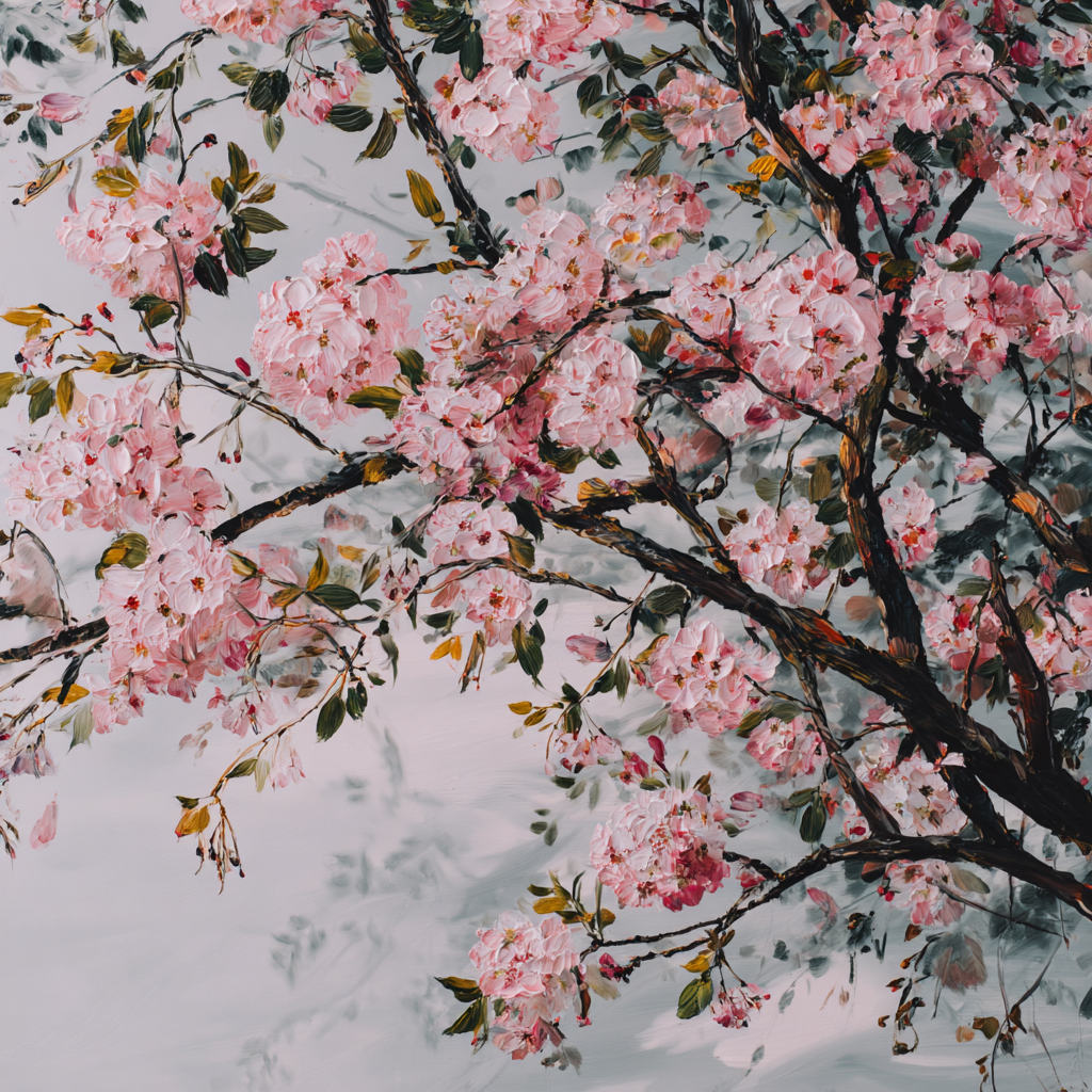 Kirschblütenbaum Frühlingserwachen | Japanische Zierkirsche | Blumen